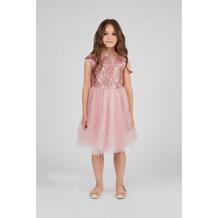 Платье с пайетками Сhoupette, розовая пудра MOTHERCARE 632914