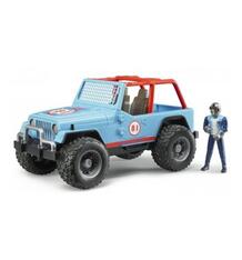 Внедорожник Bruder Jeep Cross Counrty Racer синий 3091523