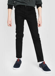 Чёрные базовые джинсы для мальчиков O`Stin 180133160299