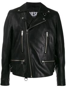 байкерская куртка с косой молнией Diesel 1421256177