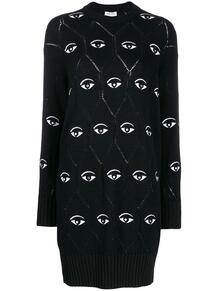 платье-джемпер Eye с логотипом Kenzo 1427646877