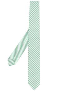 полосатый галстук из сирсакера Thom Browne 14271123636363633263