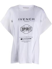 футболка оверсайз Spirit с принтом Givenchy 1499089677