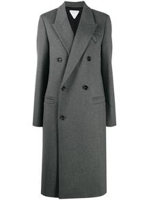 двубортное пальто Bottega Veneta 156099815250