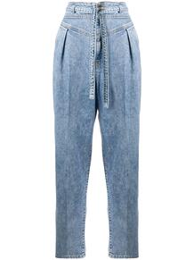джинсы с завышенной талией и ремнем Pinko 148966085052