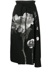 юбка миди с цветочным принтом Valentino 155241425252