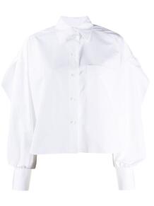 блузка на пуговицах с пышными рукавами Valentino 151770055250