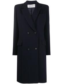 двубортное пальто с заостренными лацканами Valentino 155503065248