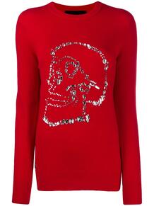 свитер с декором Skull PHILIPP PLEIN 155198128876