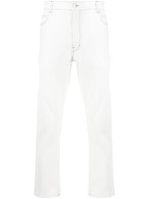 прямые джинсы с контрастной строчкой Stella Mccartney 1605112083