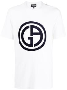 футболка с логотипом Giorgio Armani 163302085350