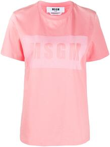 футболка с логотипом MSGM 1557012577