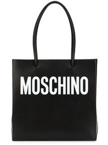 сумка-шоппер с логотипом Love Moschino 12489471636363633263