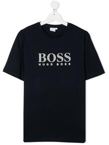 футболка с логотипом BOSS Kidswear 163699454952