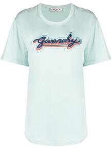 футболка с вышитым логотипом Givenchy 1635521776