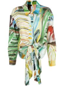 блузка с принтом Rosie Assoulin 1492140450