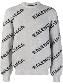 свитер с логотипами Balenciaga 131213298876