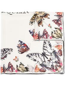 платок с принтом Butterfly Decay Alexander McQueen 16019004636363633263