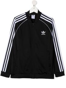 спортивная куртка с контрастными полосками adidas Kids 16399974495432121114