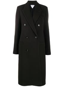 двубортное пальто средней длины Bottega Veneta 156497225248