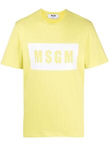 футболка с логотипом MSGM 1615440676