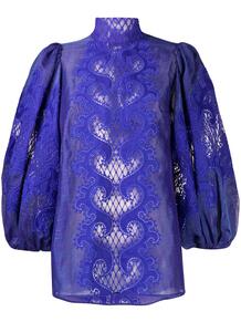 блузка Brightside с вышивкой Zimmermann 1525437949