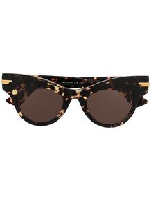 солнцезащитные очки в оправе 'кошачий глаз' Bottega Veneta 16384497636363633263