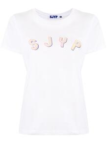футболка с короткими рукавами и логотипом SJYP 1536409377