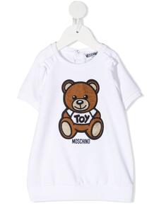 платье с вышивкой Teddy Bear Moschino kids 16239360514554