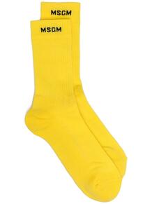 трикотажные носки с логотипом MSGM 161560267983
