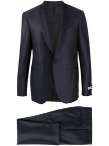 костюм-двойка с лацканами-шалькой Canali 152025585352