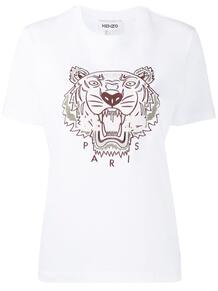 футболка с вышивкой Tiger Kenzo 1601154777