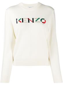пуловер с вышитым логотипом Kenzo 1563954083