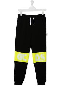 спортивные брюки с логотипом на лампасах Gcds Kids 16405405495232121114