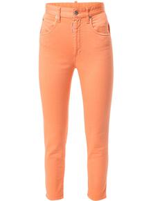 укороченные джинсы скинни с завышенной талией Dsquared2 150724455154