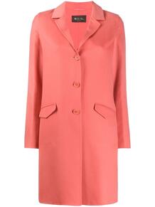 однобортное пальто средней длины Loro Piana 151997545248