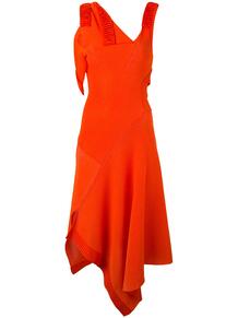 асимметричное платье с расклешенной юбкой Victoria Beckham 1207814250