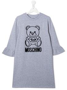 платье с длинными рукавами Moschino kids 155517874952