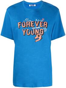 футболка Forever Young с укороченными рукавами SJYP 1611521677