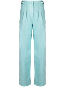 прямые джинсы со складками MSGM 161548275156