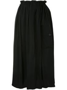 юбка асимметричного кроя со сборками Y3 1591494449