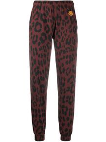 спортивные брюки с леопардовым принтом Kenzo 1552166776