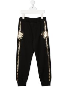 спортивные брюки с декором Medusa Versace Kids 155132814952