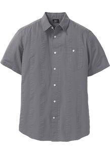Рубашка из ткани сирсакер, стандартного прямого покроя regular fit bonprix 263915747