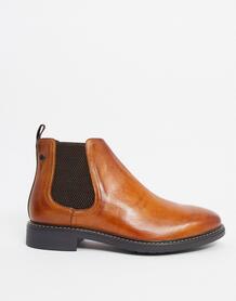 Светло-коричневые кожаные ботинки челси -Коричневый цвет Base London 10180259