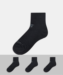 Набор из 3 пар черных носков ​​​​​​​-Черный цвет New Balance 10459877