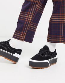 Черные замшевые кроссовки Era-Черный VANS 9356733