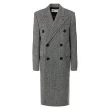 Шерстяное пальто Yves Saint Laurent 10517186