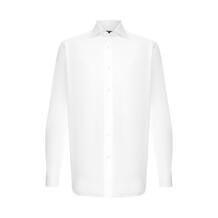 Хлопковая сорочка с воротником кент Zegna Couture 7430240