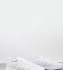 Белые кроссовки с тремя полосками ZX 1K Boost-Белый Adidas 11052234